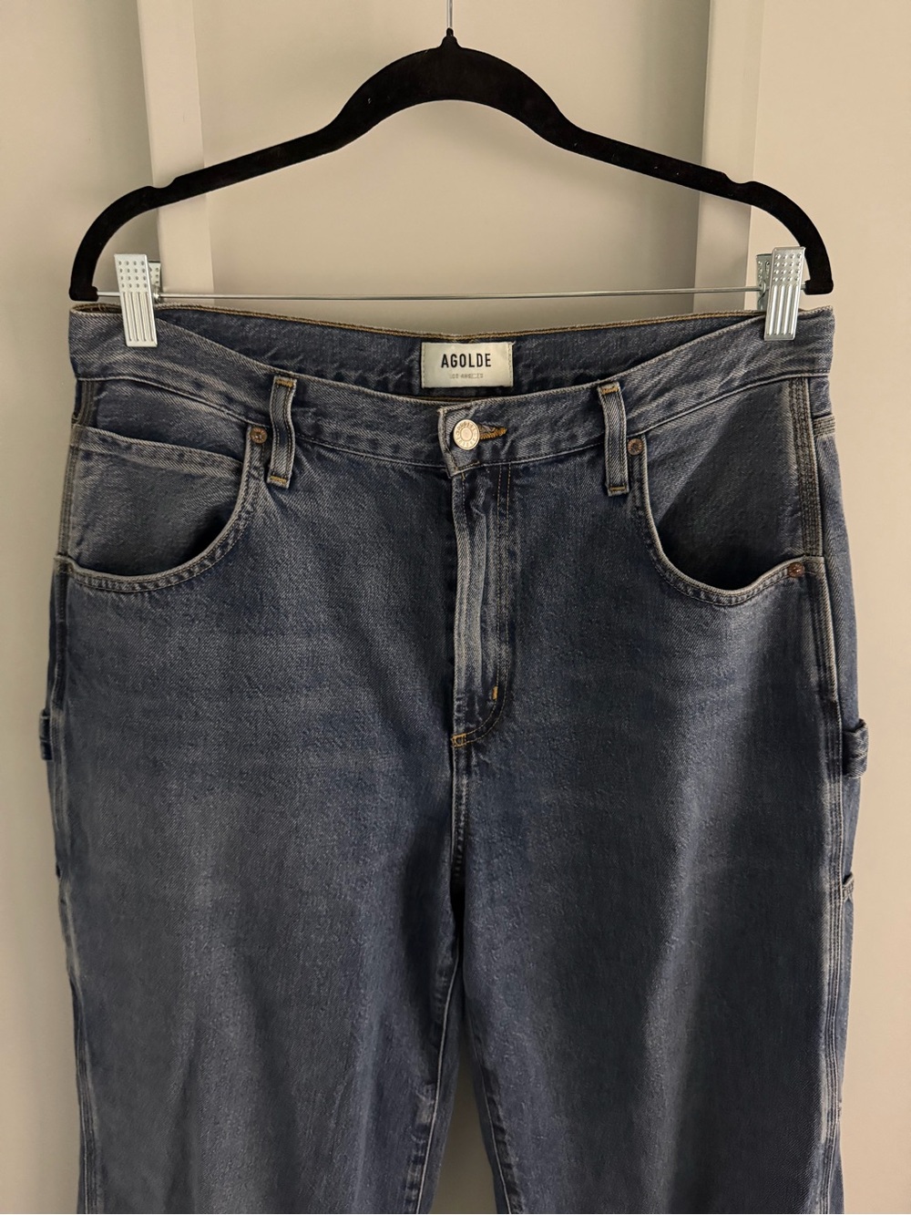 AGOLDE Magda Carpenter Jean Mid-Rise Loose Fit 29 - Picture 6 of 14